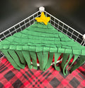 Christmas tree corner fleece Forrest | Fleece Forrest | Guinea pig cage accessory | Christmas holiday cage theme
