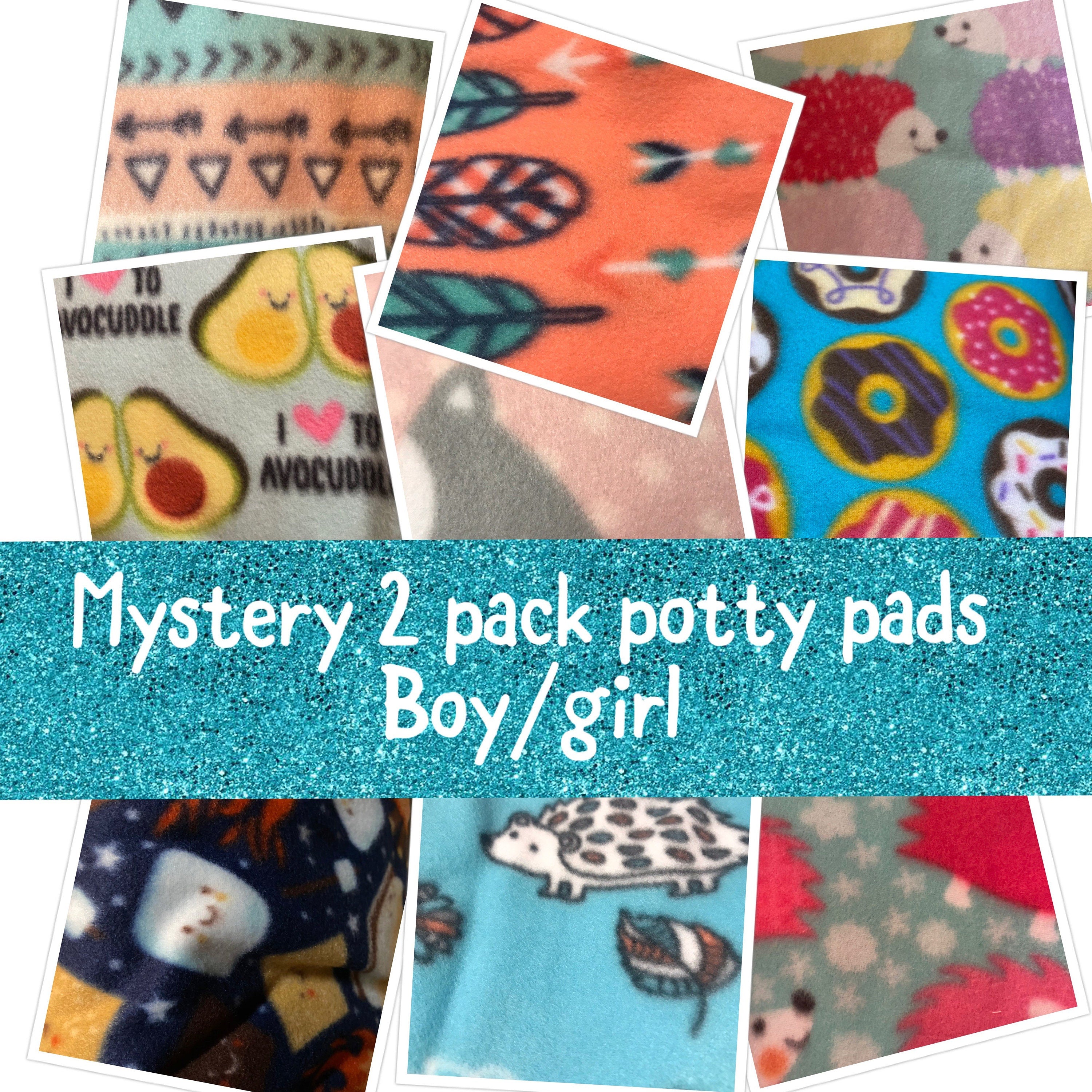 Guinea Pig Potty Pads | Pee Pads | Water Drip Pads | Single uhaul | two pack