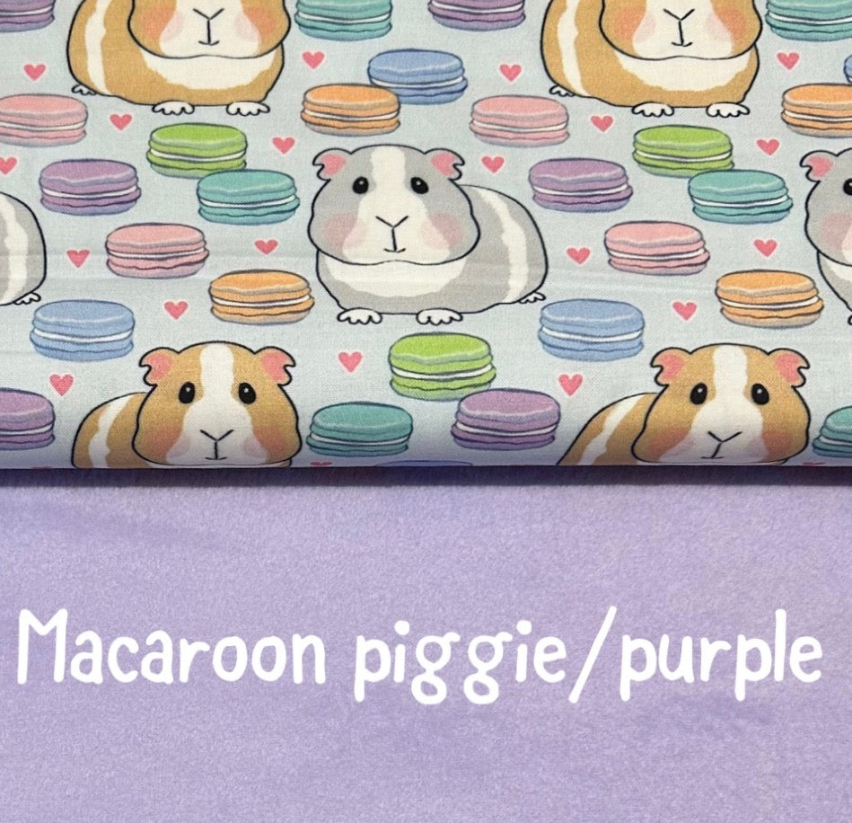 Guinea Pig Cuddle Cube: Cotton & Fleece Hideout Bed